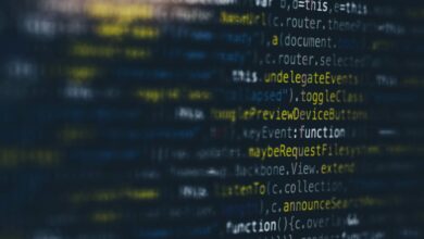 Tangkapan layar pengkodean komputer